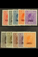 1928 Surcharge Set Ovptd With "XXXX", Yv 194/203, Very Fine Mint. (10 Stamps) For More Images, Please Visit Http://www.s - Andere & Zonder Classificatie