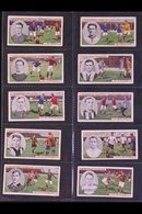W.A. & A.C. CHURCHMAN 1914 FOOTBALLERS Original Complete Set Of 50, Some With Minor Spots On Reverse But Otherwise Fine  - Other & Unclassified