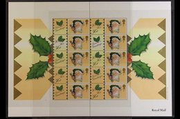 2000 SMILER SHEET 1st Class Xmas Cracker, SG LS3, Never Hinged Mint Complete Sheet For More Images, Please Visit Http:// - Sonstige & Ohne Zuordnung