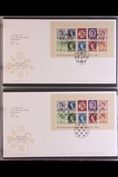 2002-08 FIRST DAY COVERS COLLECTION Housed In FIVE Royal Mail FDC Albums, we See 2002-08 Commems. Largely Complete, Most - Sonstige & Ohne Zuordnung