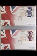 2012 PARALYMPIC GAMES A Complete Paralympic Games Sheetlet Covers Collection. 34 Illustrated & Unaddressed Covers Bearin - FDC