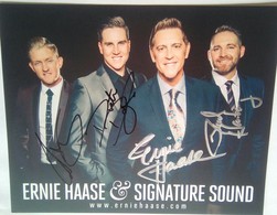 Ernie Haase  &  Signature Sound ( American Gospel Singer) - Autographs