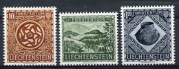 1953  - LIECHTENSTEIN - MUSEE NATIONAL - 3 VAL.  - M.N.H.- LUXE ! ! - Unused Stamps