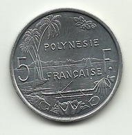 1994 - Polinesia Francese 5 Francs - Polinesia Francesa