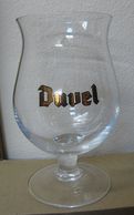 AC - DUVEL BEER Duvel Moortgat Brewery BELGIUM BEER CHALICE GLASS - Birra