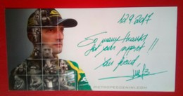 Pietro Peccenini   Signed  Card - Authographs