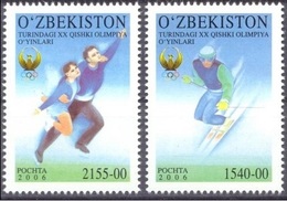 2006	Uzbekistan	613-14	2006 Olympic In Turin	12,00 € - Hiver 2006: Torino