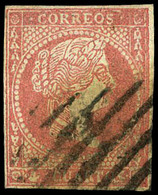 Ed. 0 48F - 4 Cuartos. Falso Postal (tipo 52-I Graus) Muy Raro Tipo. - Used Stamps