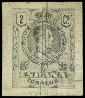 Año 1909 - Ensayo De Color 2 Cts. Verde (mismo Color Que El 5Cts). Rara Pieza. No Reseñada En Cat. Galvez… - Unused Stamps