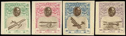 Año 1921 - Conjunto De 4 Proyectos Distintos Valores S/D De Diseño No Adoptado (Galvez CA 10.) - Unused Stamps