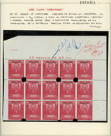 1931. Colección De Distintas Variedades De La C.U.P.P. Montadas En Hojas De Album Procedente Del Archivo… - Unused Stamps