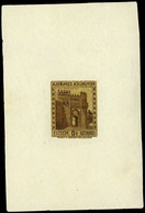 PRUEBA - 1932. Murallas Toledo. 10 Ptas. Prueba Sobre Papel Corriente En Espejo.No Reseñada. Muy Escasa - Unused Stamps