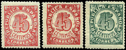 Ed. ** NE 29/NE31 - 1938. Serie Completa Sin Charnela. Preciosa Y Escasa Pieza. Cat. +770€ - Unused Stamps