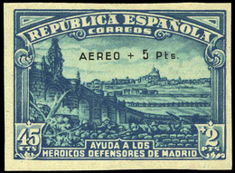 Ed. * 759 S/D - 1938. Cert. SORO. Muy Escaso. Cat. + 530€ - Nuevos