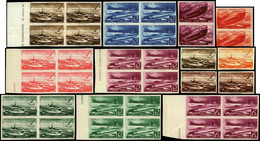 Año 1938 - Conjunto Variedades Dentados Y S/Dentar (cambios Colores, Dentados, Etc...) Total 4 Sellos +… - Nuevos