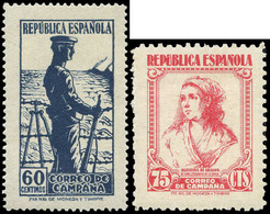 Ed. ** NE46/NE55 - 1939. Correo De Campaña. Serie Completa 10 Valores. Sin Charnela. Preciosa Y Escasa. Cat. 515€ - Ongebruikt