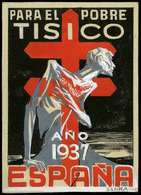 Año 1937 - Proyecto No Adoptado “para El Pobre Tísico” Sin Valor. Multicolor. Impreso En Papel 52 X 72 Mm - Ungebraucht