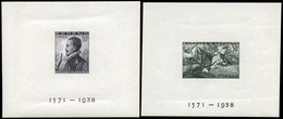 Ed. ** 864/5 - 1938. S/Dentar. Sin Charnela. Preciosas Y Escasa. Cat. 1.500€ - Unused Stamps