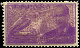 Ed. ** 882 - 1939. 35 Cts. Variedad Doble Impresión. Espectacular Y Rara Variedad.No Catalogada - Unused Stamps