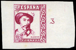 Año 1940 - Prueba De Proyecto No Adoptado Realizado En La Fábrica Del Timbre “Juan Sebastian Elcano” - Unused Stamps