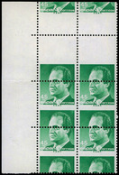 Ed. ** 2801 Bl. De 8 - Juan Carlos I. 45 Ptas. Con Interpanel Superior Y Dentado Desplazado. Pieza De Gran Rareza - Covers & Documents