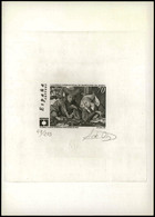 Ed. * 3678 - Congreso Internacional Museologia Del Dinero. Prueba Artista. Tirada 275 Ejemplares, Numerada Y Firmada - Storia Postale