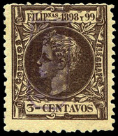 Ed. * 2 - 1899. Habilitado. Bonito Y Raro Ejemplar. Cat. +625€ - Marianen