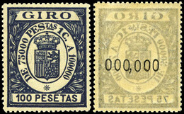 Alemany 1/16 - 1900. Para Efecto Comercio/Giro. 16 Valores. Numeración Ceros Al Dorso. Serie Completa Sin Charnela… - Revenue Stamps