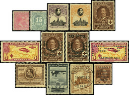 España 1890/1930 - Alfonso XIII. Colección Montada En Hojas Album Edifil.Completo +- 75% Sellos En Nuevo Y Usado - Collezioni