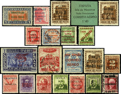 Canarias,Asturias Y León, Emisiones Locales Republicanas, Locales Patrióticas. 1931/1939 - Colecciones