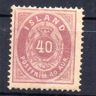 Sello Nº 15   Islandia - Unused Stamps