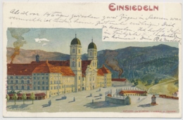 Einsiedeln - Aufgang Zm Kloster - SZ Schwyz