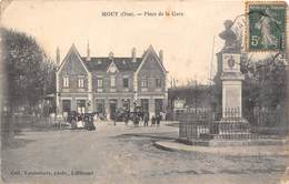 60-MOUY- PLACE DE LA GARE - Mouy