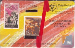 TARJETA DE ESPAÑA DE SELLOS DE TIRADA 6000  (STAMP) NUEVA-MINT - Sellos & Monedas