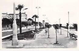 33 - ARCACHON : Le Nouveau Boulevard Promenade - CPSM Photo Noir Et Blanc Format CPA - Gironde - Arcachon