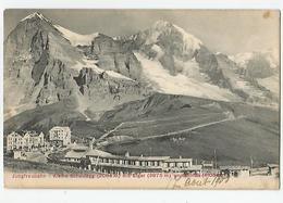 Suisse Berne Jungfraubahn Kleine Scheidegg Mit Eiger Und Monch 1908 - Bern