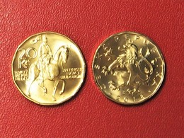 Czech Republic Tschechische Republik TSCHECHIEN 2018 20 Kc Umlaufmünze UNC Circulating Coin - Tchéquie