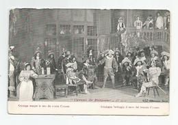 Cpa Théatre Cyrano De Bergerac Acte 2 " Christian Moque Le Nez Du Craint .. - Theatre