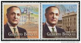 Mexico (2015) - Set -  /  Joint Issue With France - Gilberto Bosques - Emisiones Comunes
