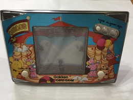GAKKEN LCD CARD GAME CIRCUS VINTAGE MADE IN JAPAN FUNZIONANTE. - Other & Unclassified