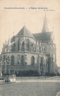 CPA - Belgique - Brussels - Bruxelles - Schaerbeek - Eglise Saint-Servais - Schaerbeek - Schaarbeek