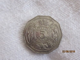 Tanzania: 5 Shillings 1992 - Tanzania