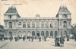 CPA - Belgique - Brussels - Bruxelles - La Gare Du Nord - Spoorwegen, Stations