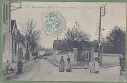 CPA - SEINE ET MARNE - DAMMARIE LES LYS - RUE DE MELUN -  Belle Animation, Rails Du Tramway - édition ELD / 675 - Dammarie Les Lys