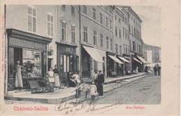 57 - CHATEAU SALINS - RUE DUFAYS - COMMERCE CELESTIN DEMANGE - Chateau Salins