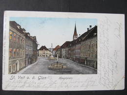 AK ST. VEIT A.d.Glan Gold. Fenster 1904 // D*38406 - St. Veit An Der Glan
