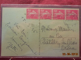 Lettre De 192... à Destination De Chatillon En Diois (cachet Gare PLM) - 1921-1960: Periodo Moderno