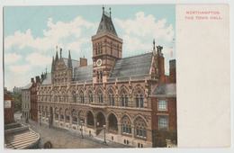 The Town Hall, Northhampton C1907 Postcard - Northamptonshire