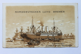 Schnelldampfer KAISERIN MARIA THERESIA, Norddeutscher Lloyd Bremen (damaged?) - Steamers