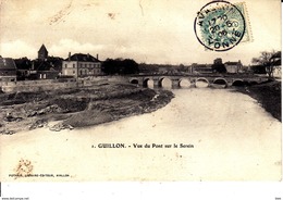 89 . Yonne :  Guillon : Vue Du Pont  Sur Le Serein . - Guillon